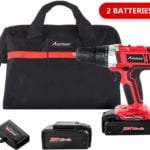 Avid Power Cordless Drill, 2 PACKS of Battery