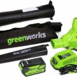 Greenworks 40V 185 MPH Variable Speed Cordless Leaf Vacuum