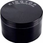 KINGTOP Herb Spice Grinder Large 3.0 Inch Black