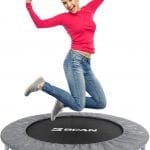 BCAN Foldable Mini Trampoline, Fitness Trampoline