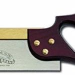 Lynx 8-Inch Dovetail Saw with Full Handle and Filed for Cross Cutting