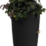 Good Ideas Imp-L50-Blk Impressions Palm Rain Barrel