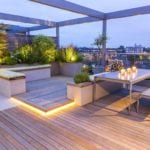 wooden terrace