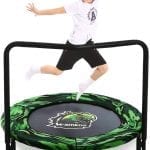 Wamkos 2024 Upgraded Dinosaur Mini Trampoline