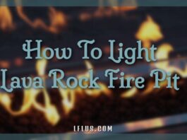 How To Light Lava Rock Fire Pit