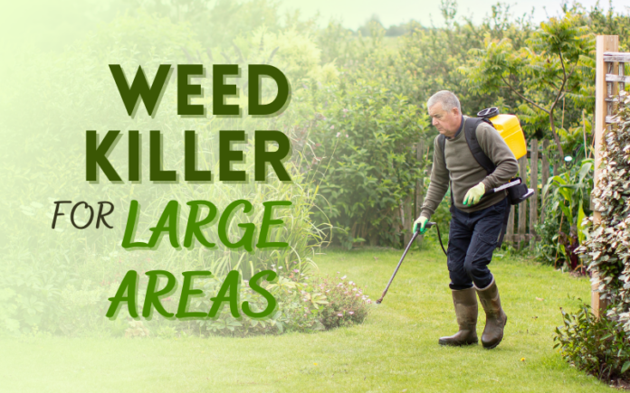 best weed killer for large yards