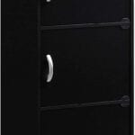 HODEDAH IMPORT 3-Shelf Bookcase Cabinet