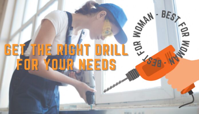 Perfect Drills for DIY Project best for woman