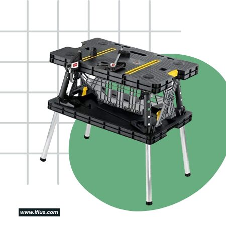 Keter 17182239 Master Pro DIY Folding Work Table