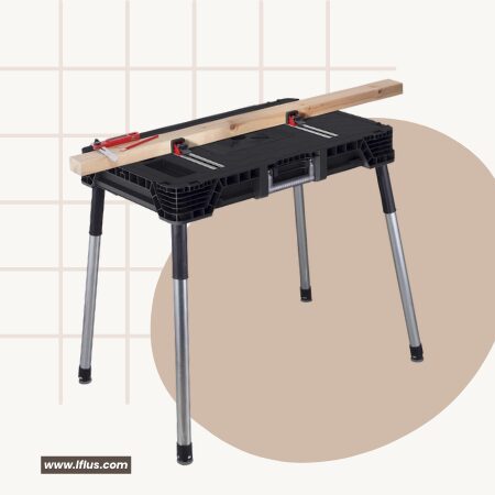 Keter Jobmade Portable Work Bench and Miter Saw Table