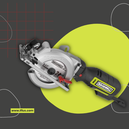 Rockwell RK3441K Compact Circular Saw With Dust Port