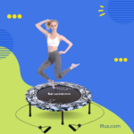 Upgraded Wamkos 40″ Rebounder Mini Exercise Trampoline