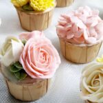 flower cupcakes