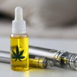 Medical marijuana treatment concept