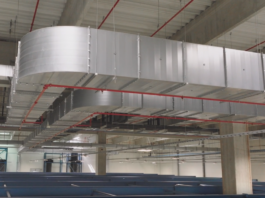 HVAC system inside