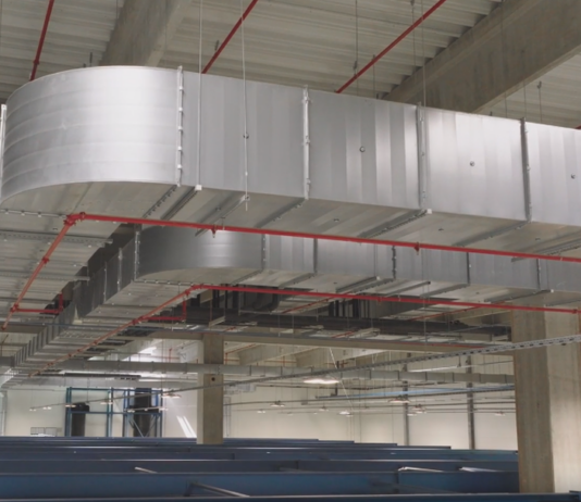 HVAC system inside
