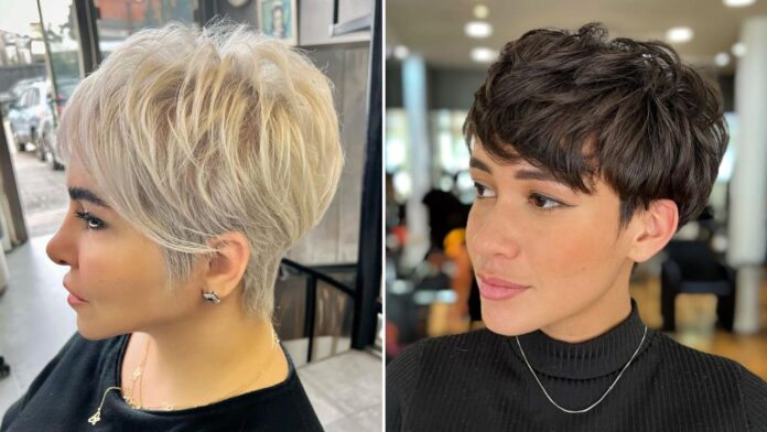 The Textured Pixie Butterfly Cut