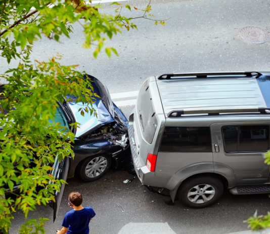 automobile accident street