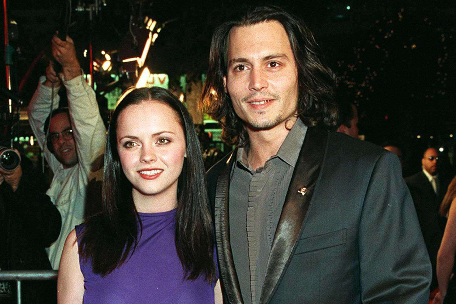 Christina Ricci and Johnny Depp