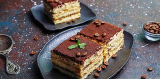 homemade tiramisu cake