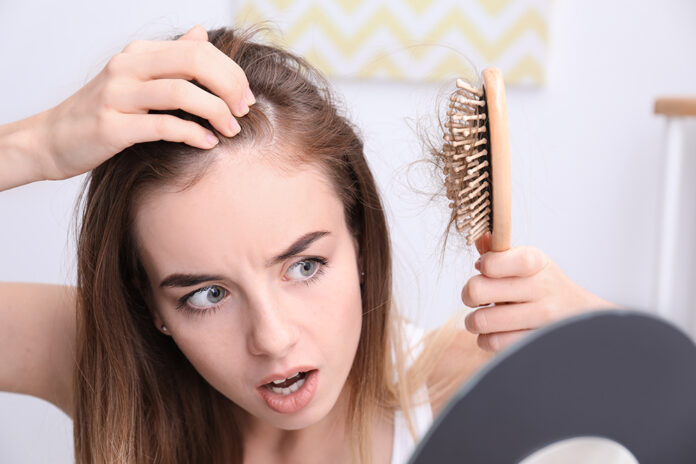 Chronic stress affect hair